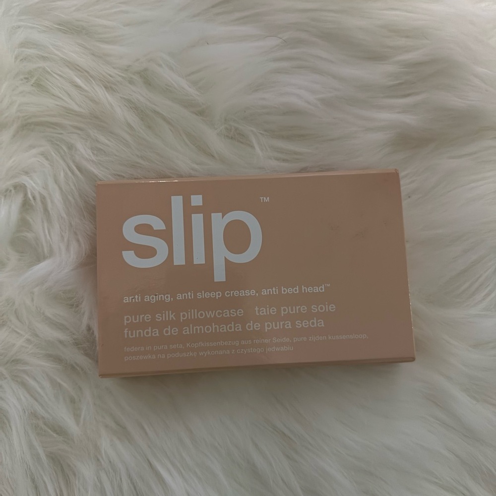 Slip Silk Pillowcase Caramel Queen Size